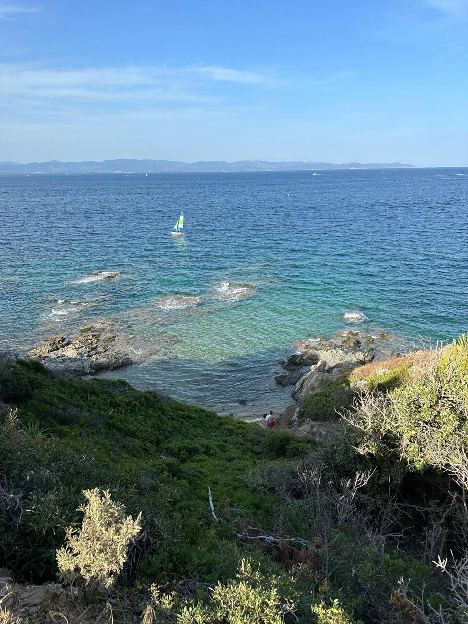 L'Instant Plage - Vue Mer - Bord De Plage - La Capte - Cote D'Azur Hyeres Ngoại thất bức ảnh